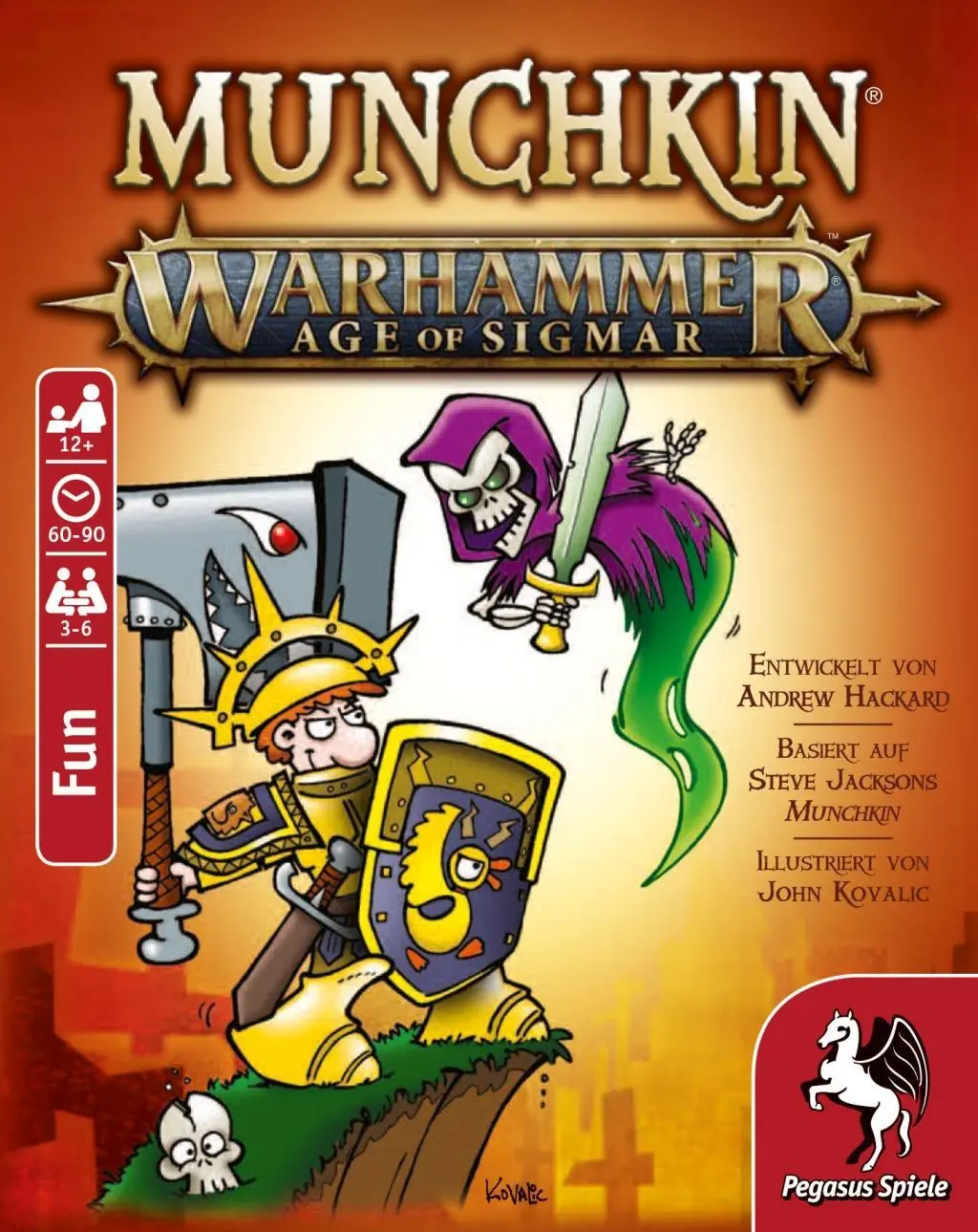 Bild: 4250231726538 | Munchkin Warhammer Age of Sigmar | Andrew Hackard | Spiel | Brettspiel