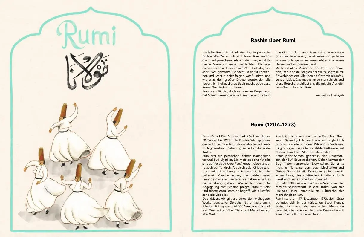 Bild: 9783314106538 | Rumi. Dichter der Liebe | Rashin Kheiriyeh | Buch | 40 S. | Deutsch