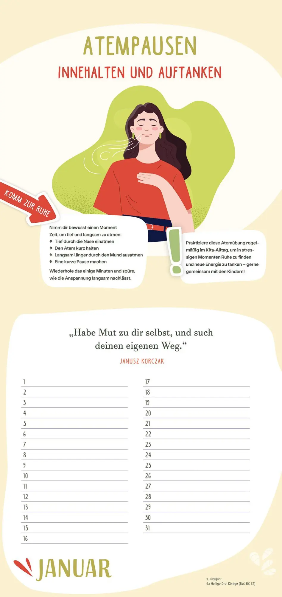 Bild: 9783451036538 | Immerwährender Teamkalender. Für ein gutes Miteinander | Katja Weber