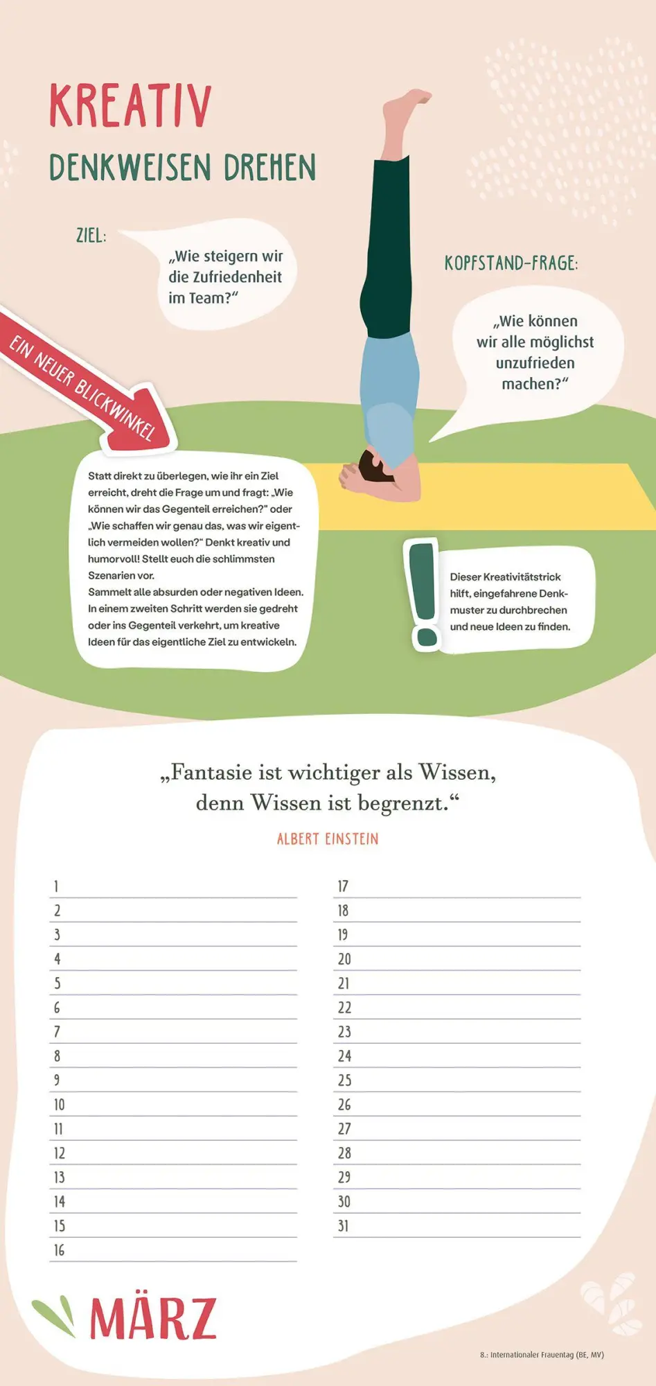 Bild: 9783451036538 | Immerwährender Teamkalender. Für ein gutes Miteinander | Katja Weber