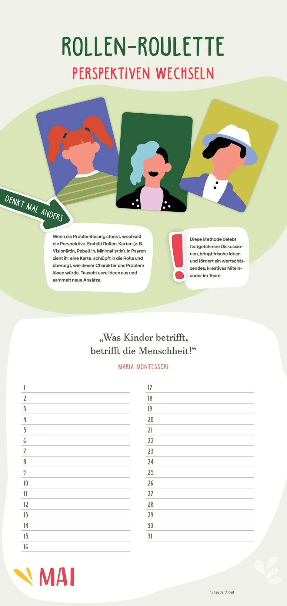Bild: 9783451036538 | Immerwährender Teamkalender. Für ein gutes Miteinander | Katja Weber