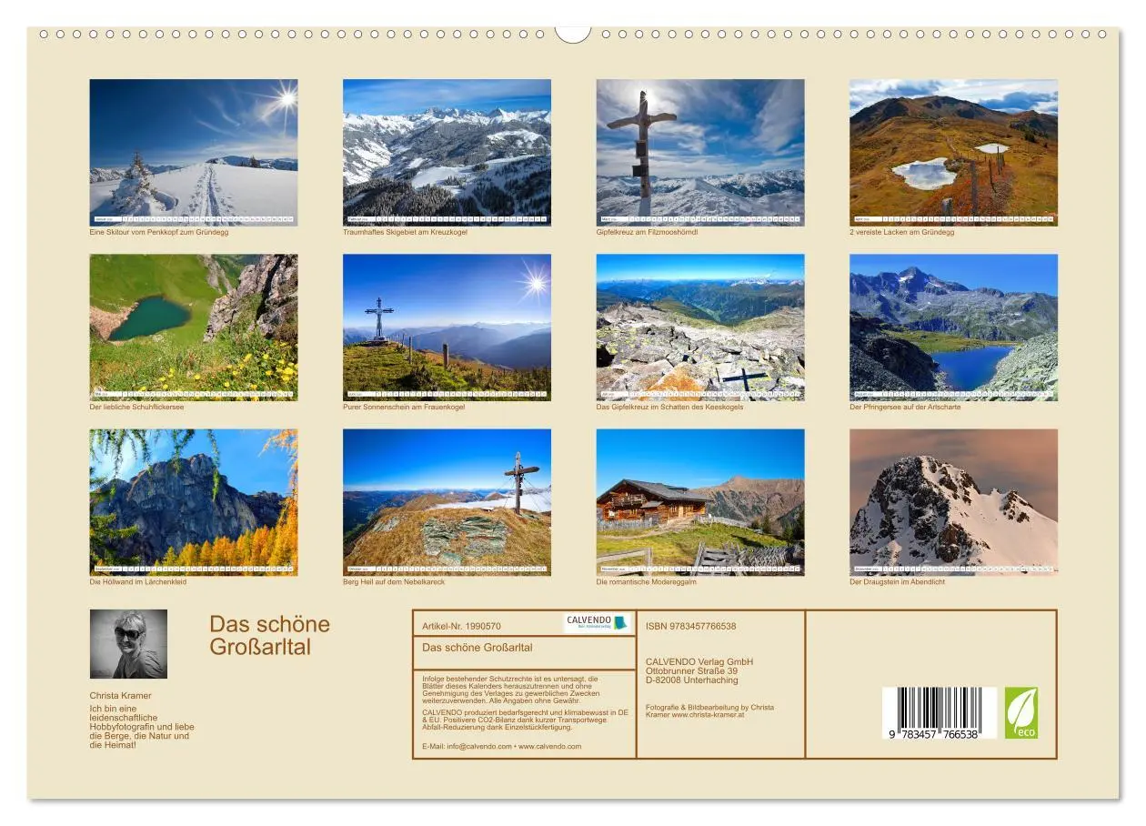 Bild: 9783457766538 | Das schöne Großarltal (hochwertiger Premium Wandkalender 2026 DIN...