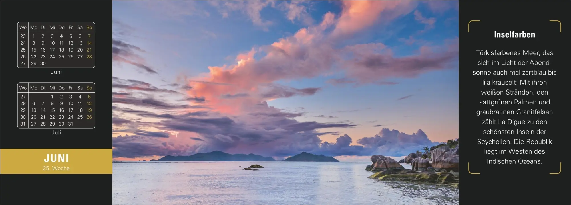 Bild: 9783840036538 | Eine Reise um die Welt Premium-Tischplaner 2026 - Wochenkalender...