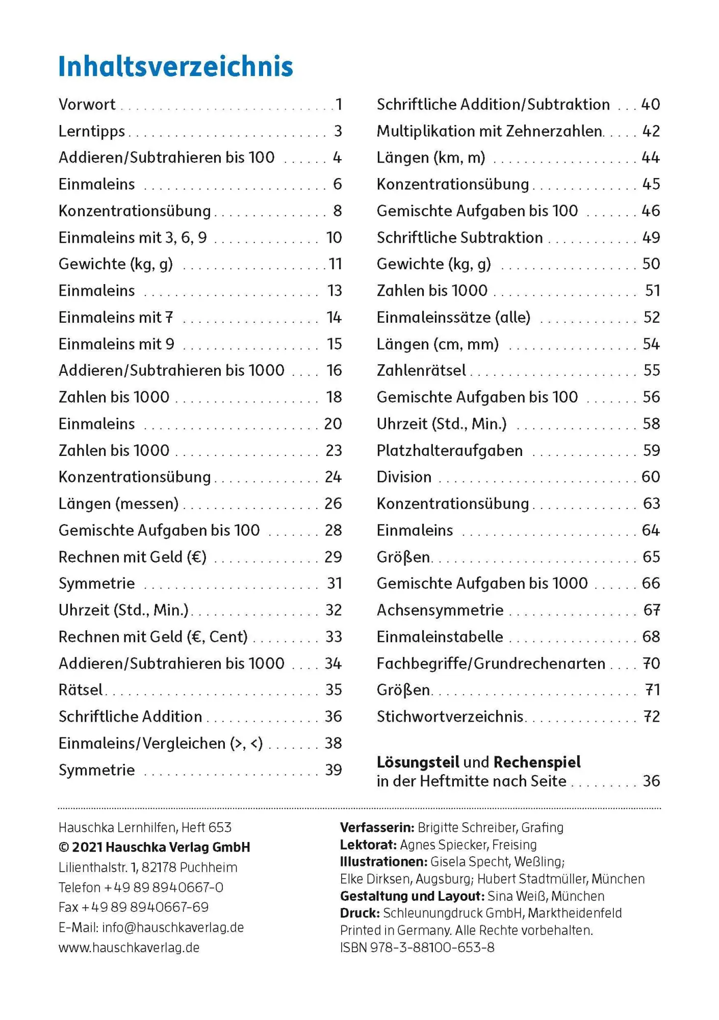 Bild: 9783881006538 | Mathe-Abenteuer: Im Mittelalter - 3. Klasse | Brigitte Hauschka | Buch