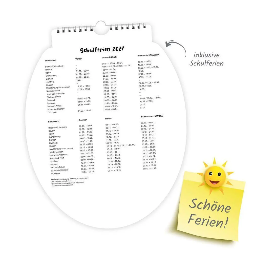 Bild: 9783988026538 | TRÖTSCH - Formkalender Klokalender 2027 unterhaltsames für lange...