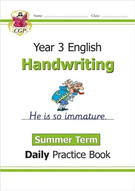 Cover: 9781789086638 | KS2 Handwriting Year 3 Daily Practice Book: Summer Term | Cgp Books