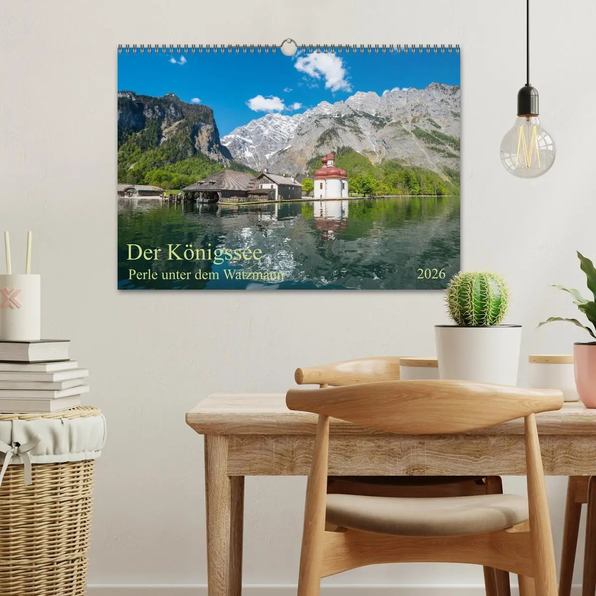 Bild: 9783457756638 | Der Königssee Perle unter dem Watzmann (Wandkalender 2026 DIN A3...
