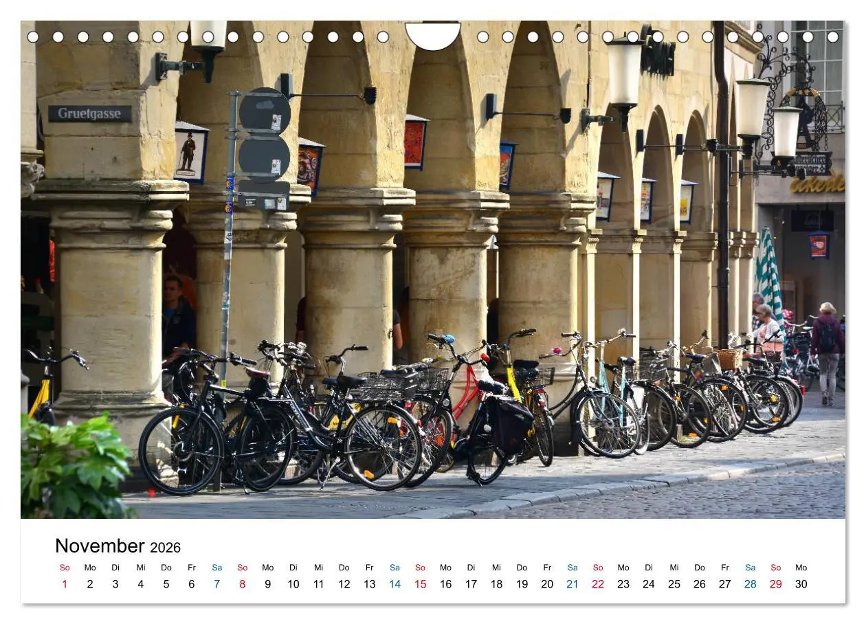Bild: 9783457826638 | Münster - die liebenswerte Fahrradstadt (Wandkalender 2026 DIN A4...