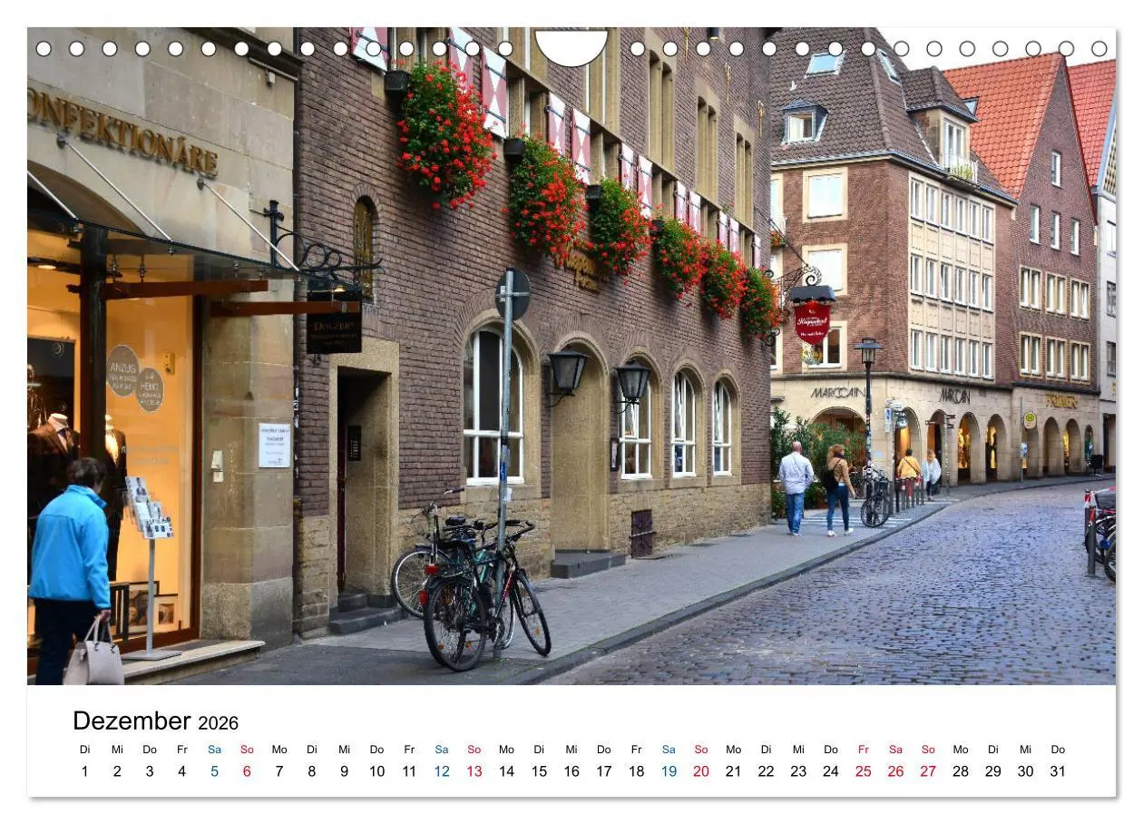 Bild: 9783457826638 | Münster - die liebenswerte Fahrradstadt (Wandkalender 2026 DIN A4...