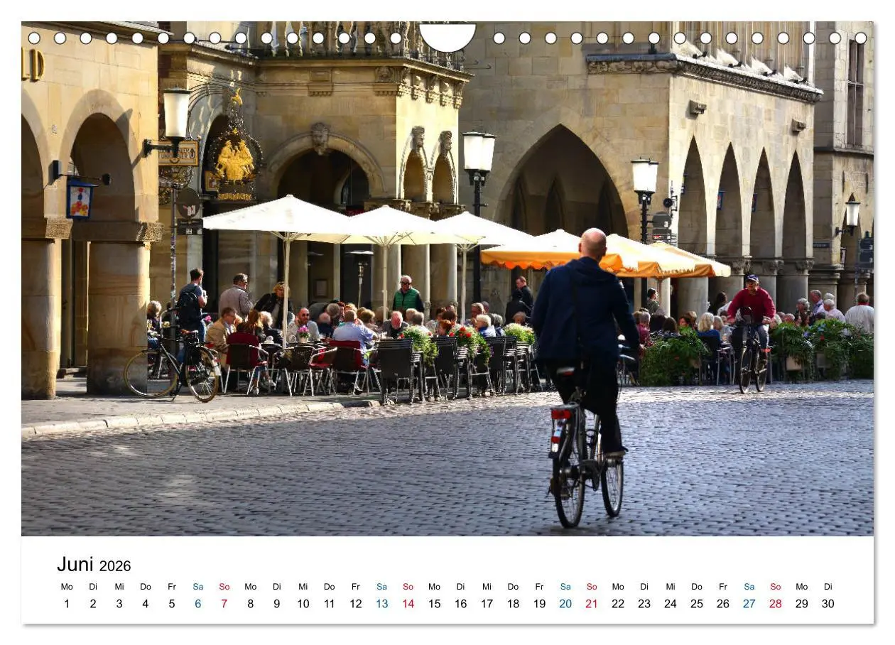 Bild: 9783457826638 | Münster - die liebenswerte Fahrradstadt (Wandkalender 2026 DIN A4...