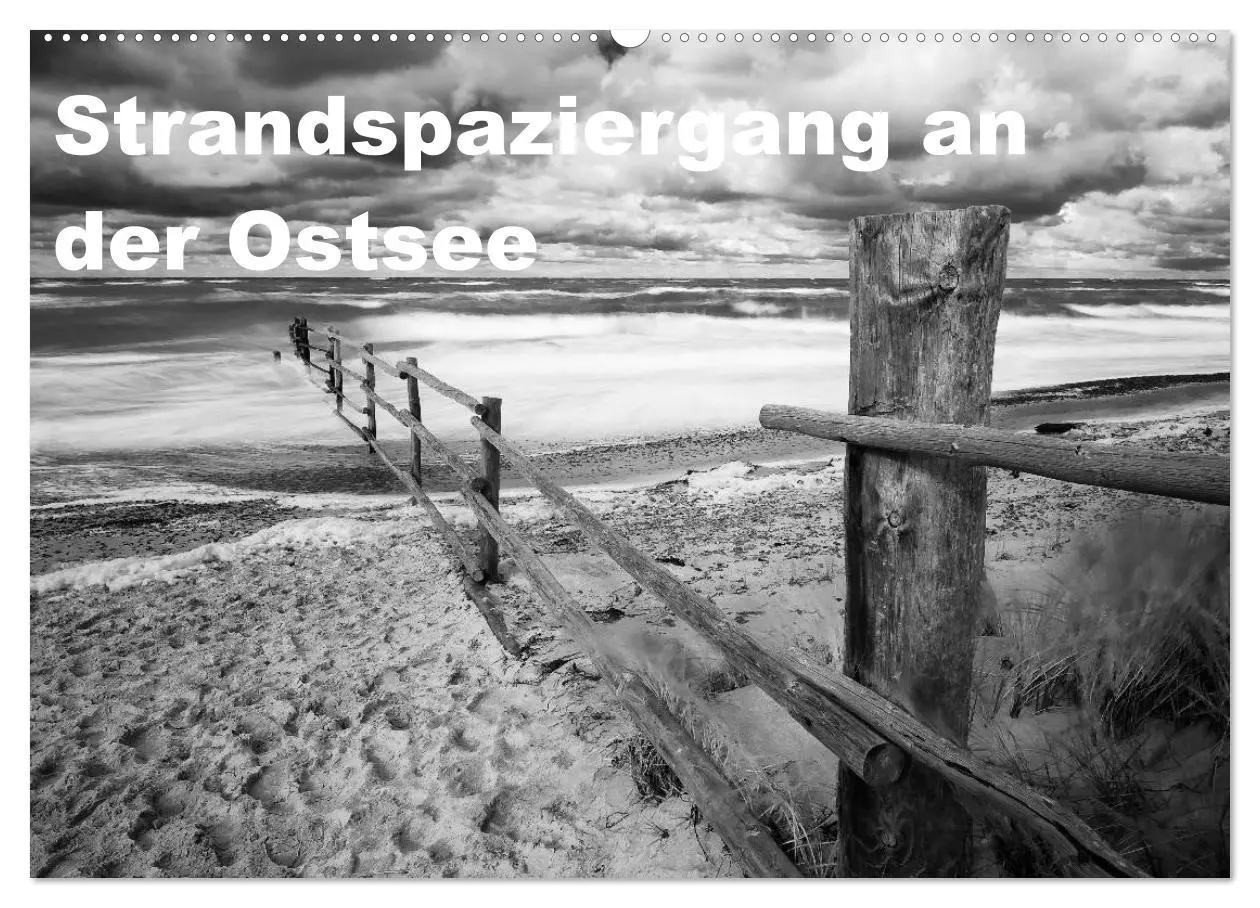 Cover: 9783516086638 | Strandspaziergang an der Ostsee (Wandkalender 2026 DIN A2 quer),...