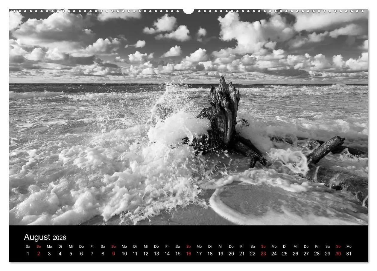 Bild: 9783516086638 | Strandspaziergang an der Ostsee (Wandkalender 2026 DIN A2 quer),...