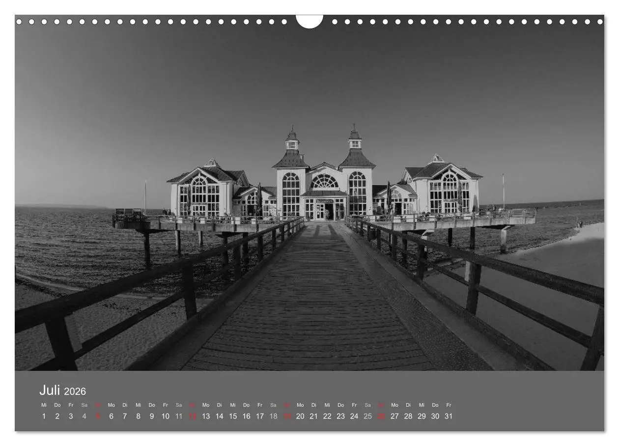 Bild: 9783516226638 | Ostsee - von schwarz bis weiß (Wandkalender 2026 DIN A3 quer),...
