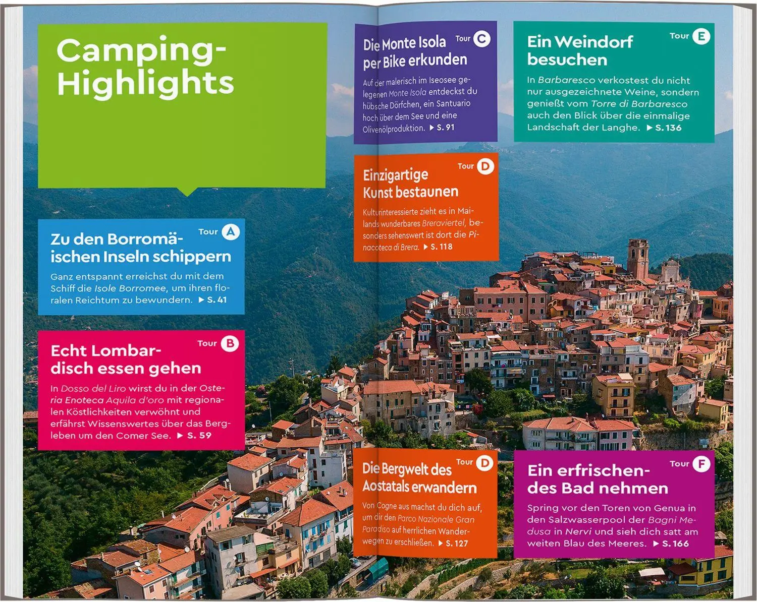 Bild: 9783575016638 | MARCO POLO Camper Guide Lombardei, Piemont &amp; Ligurien | Taschenbuch