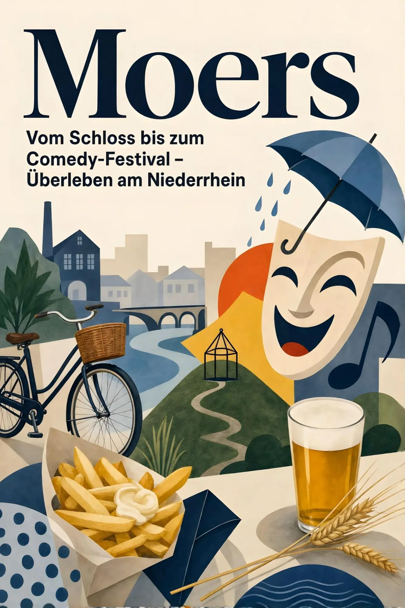 Cover: 9783696106638 | Moers | Vom Schloss bis zum Comedy-Festival - Überleben am Niederrhein