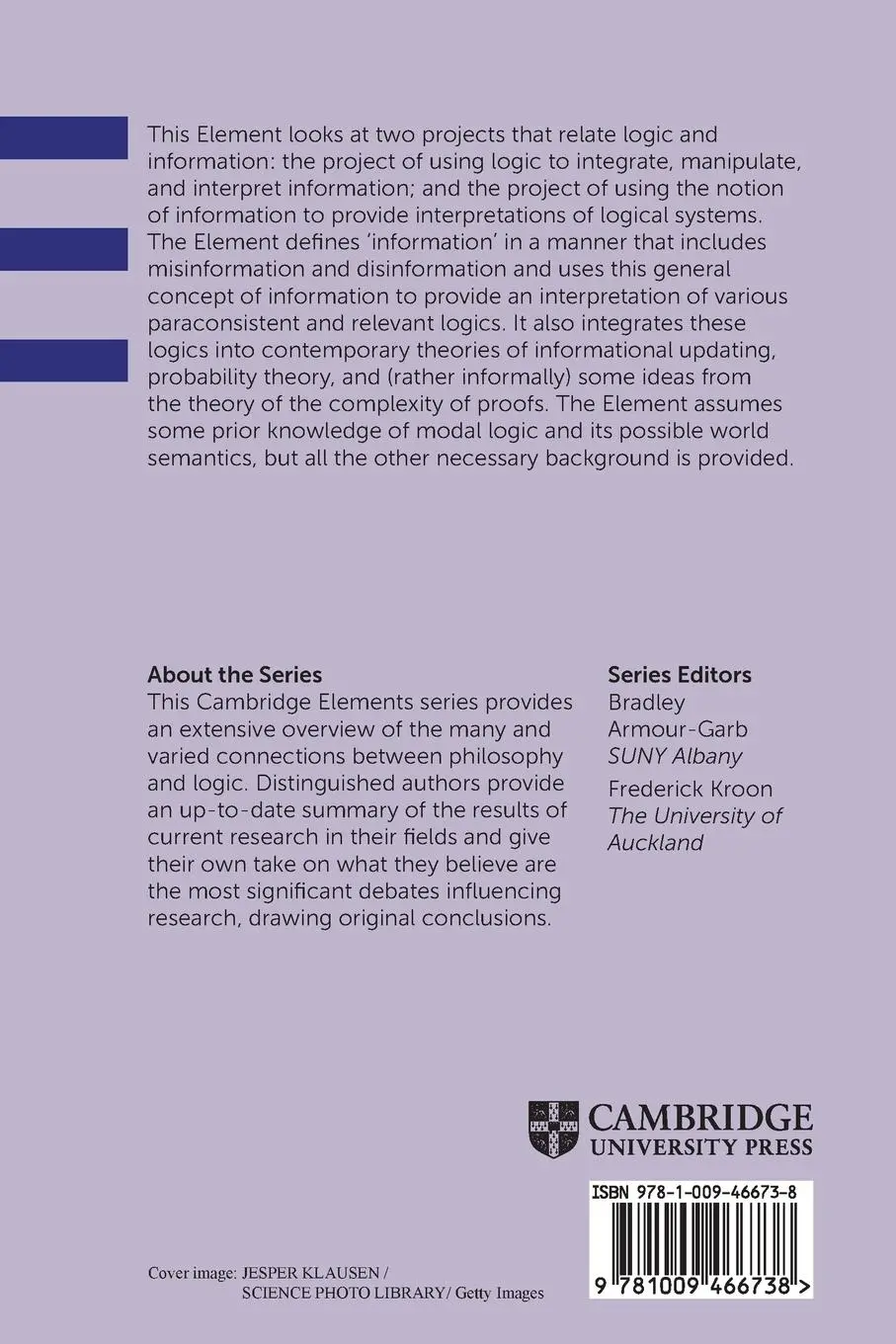 Rückseite: 9781009466738 | Logic and Information | Edwin Mares | Taschenbuch | Englisch | 2024