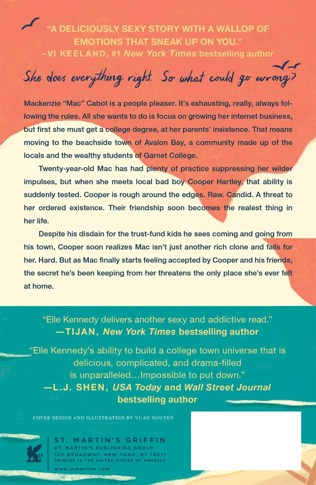 Rückseite: 9781250796738 | Good Girl Complex | An Avalon Bay Novel | Elle Kennedy | Taschenbuch