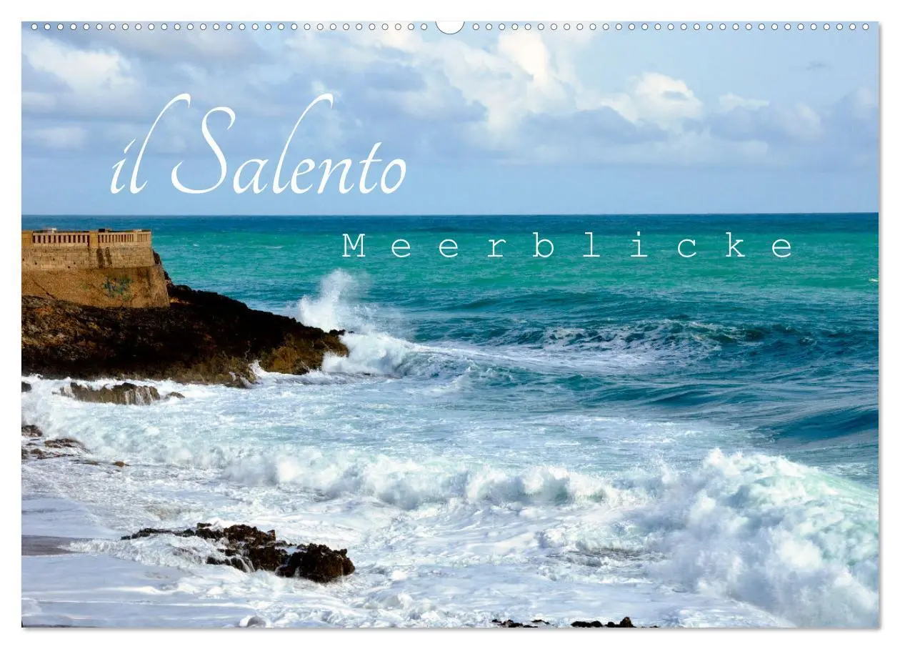 Cover: 9783457986738 | il Salento Meerblicke (Wandkalender 2026 DIN A2 quer), CALVENDO...