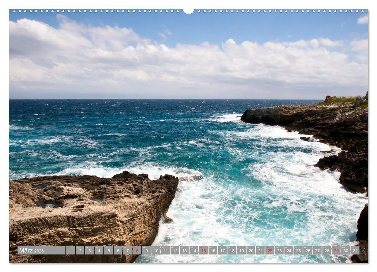 Bild: 9783457986738 | il Salento Meerblicke (Wandkalender 2026 DIN A2 quer), CALVENDO...