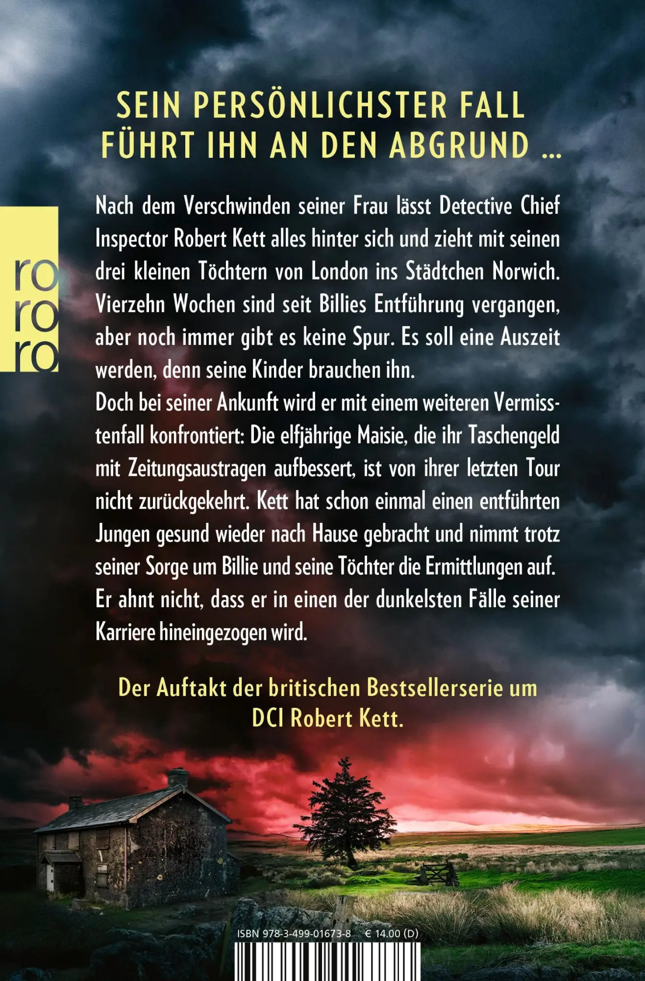 Rückseite: 9783499016738 | Ein Schrei, den niemand hört | Alex Smith | Taschenbuch | 304 S.