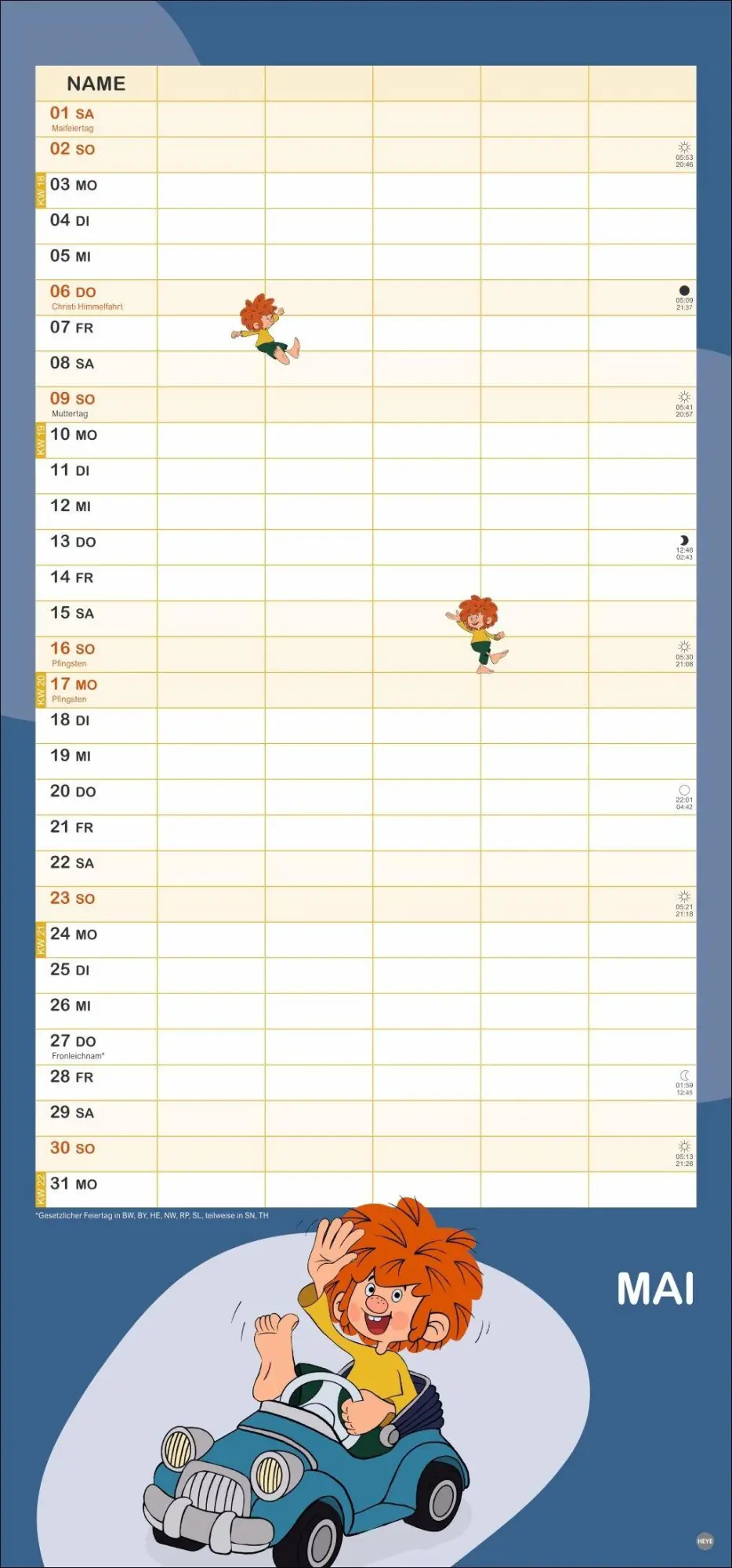 Bild: 9783756416738 | Pumuckl Familienplaner 2027 | Kalender | Familienplaner Athesia | 2027