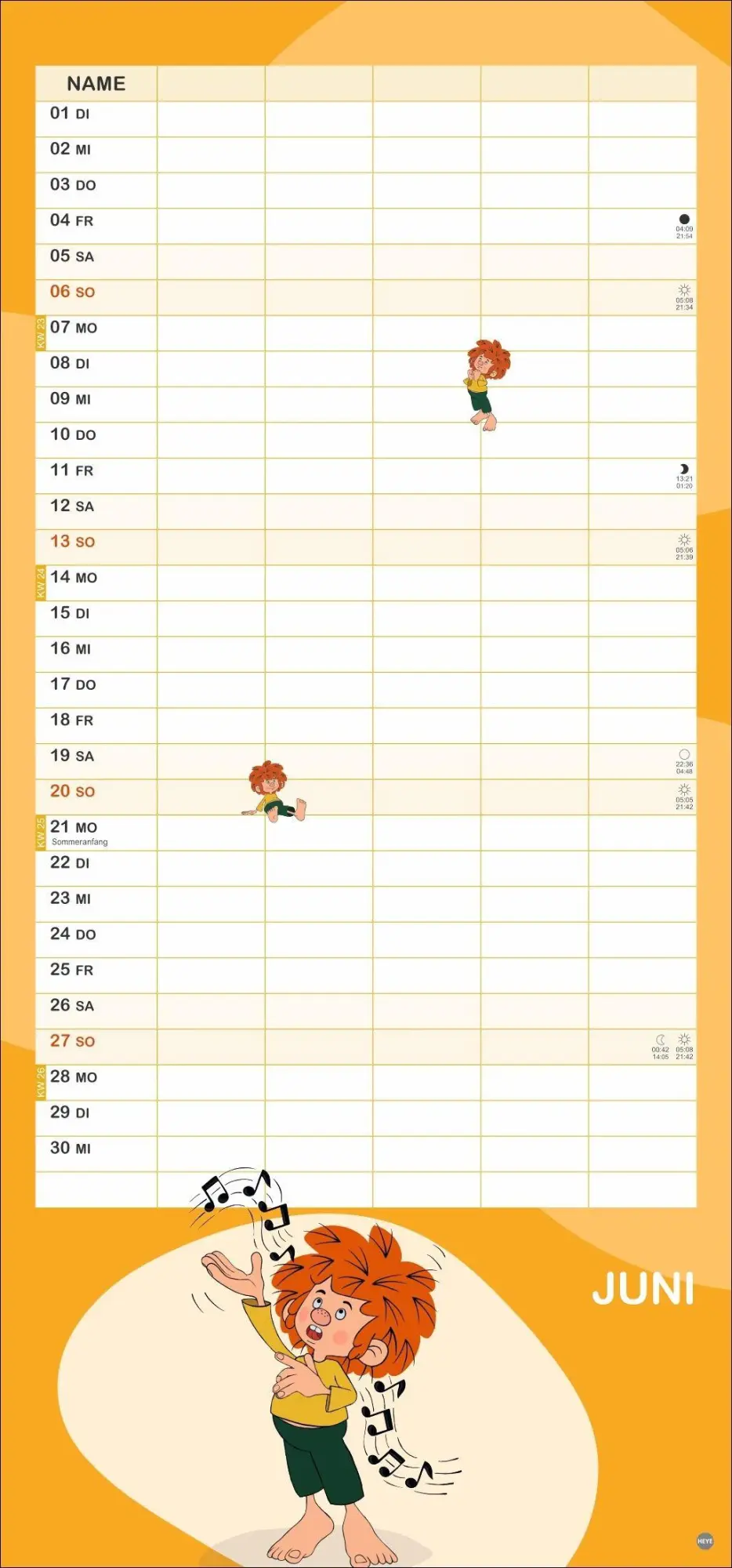 Bild: 9783756416738 | Pumuckl Familienplaner 2027 | Kalender | Familienplaner Athesia | 2027