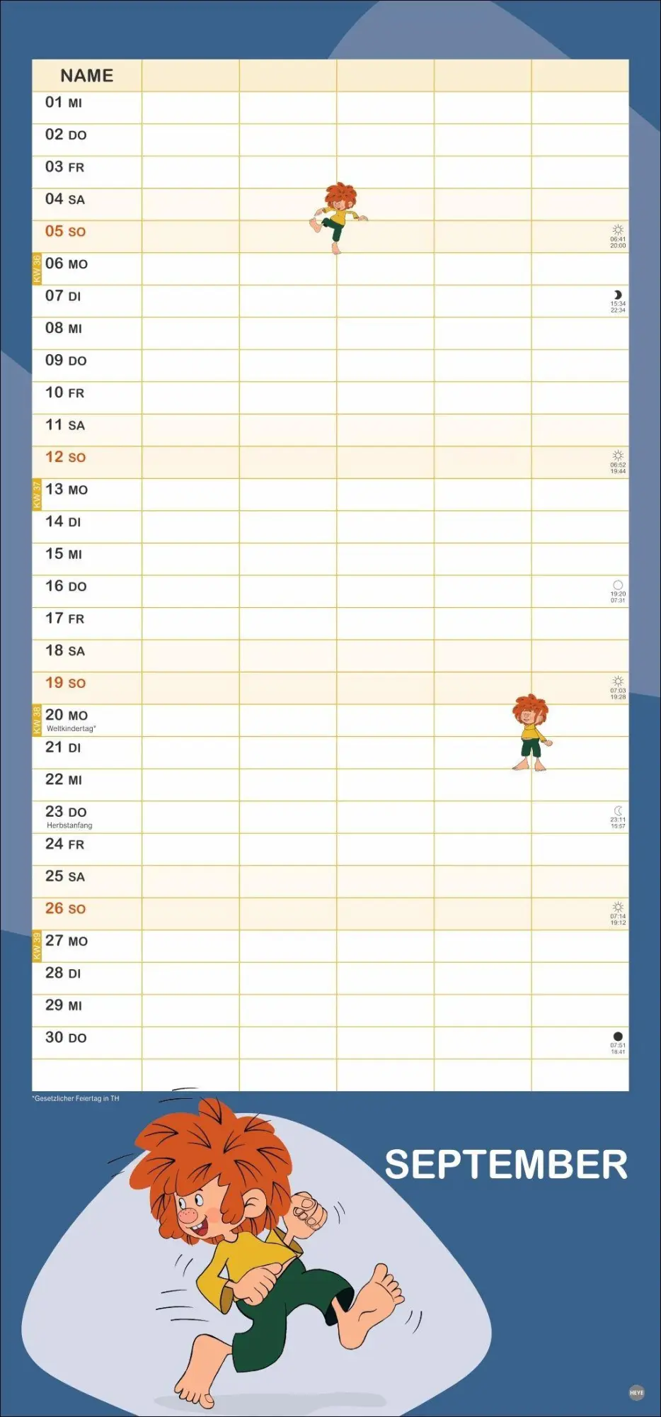 Bild: 9783756416738 | Pumuckl Familienplaner 2027 | Kalender | Familienplaner Athesia | 2027