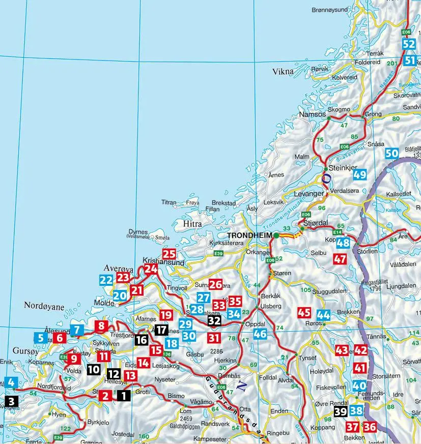 Bild: 9783763346738 | Norwegen Mitte | Andrea Kostial (u. a.) | Taschenbuch | 208 S. | 2024