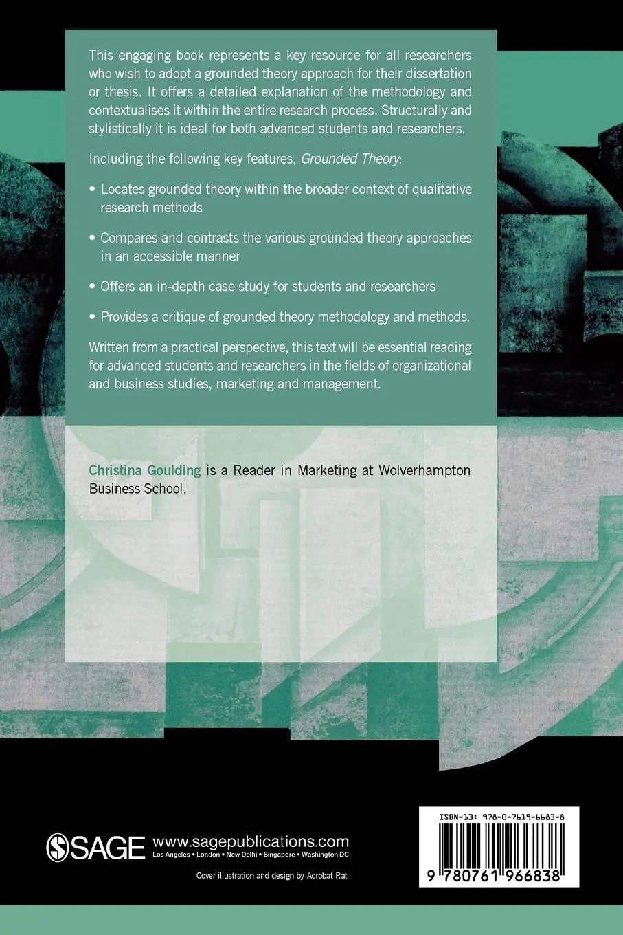 Rückseite: 9780761966838 | Grounded Theory | Christina Goulding | Taschenbuch | Englisch | 2002