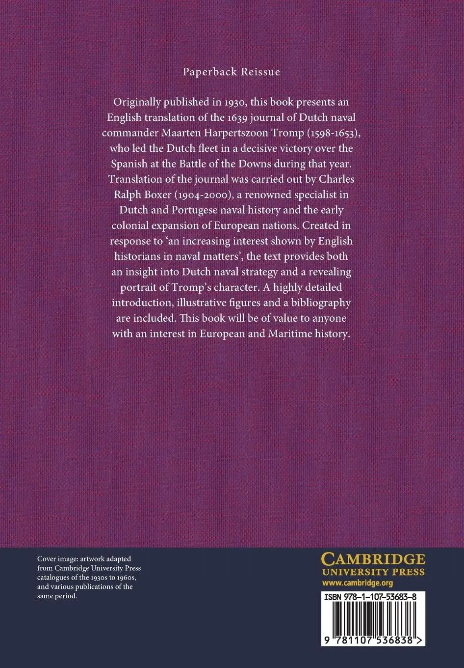 Rückseite: 9781107536838 | The Journal of Maarten Harpertszoon Tromp | Taschenbuch | Englisch