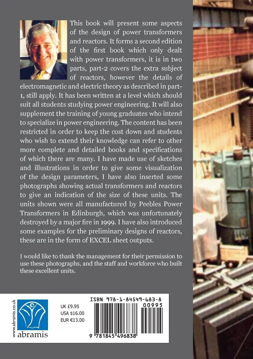 Rückseite: 9781845496838 | Design Aspects of Power Transformers and Reactors | Fyvie Jim | Buch