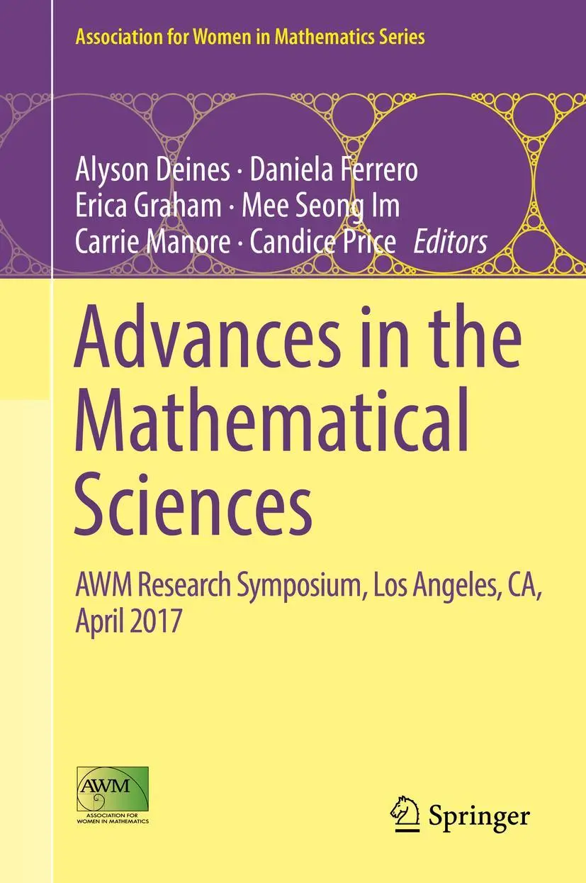 Cover: 9783319986838 | Advances in the Mathematical Sciences | Alyson Deines (u. a.) | Buch