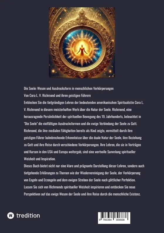 Rückseite: 9783384306838 | Die Seele | Wesen und Ausdrucksform in menschlichen Verkörperungen