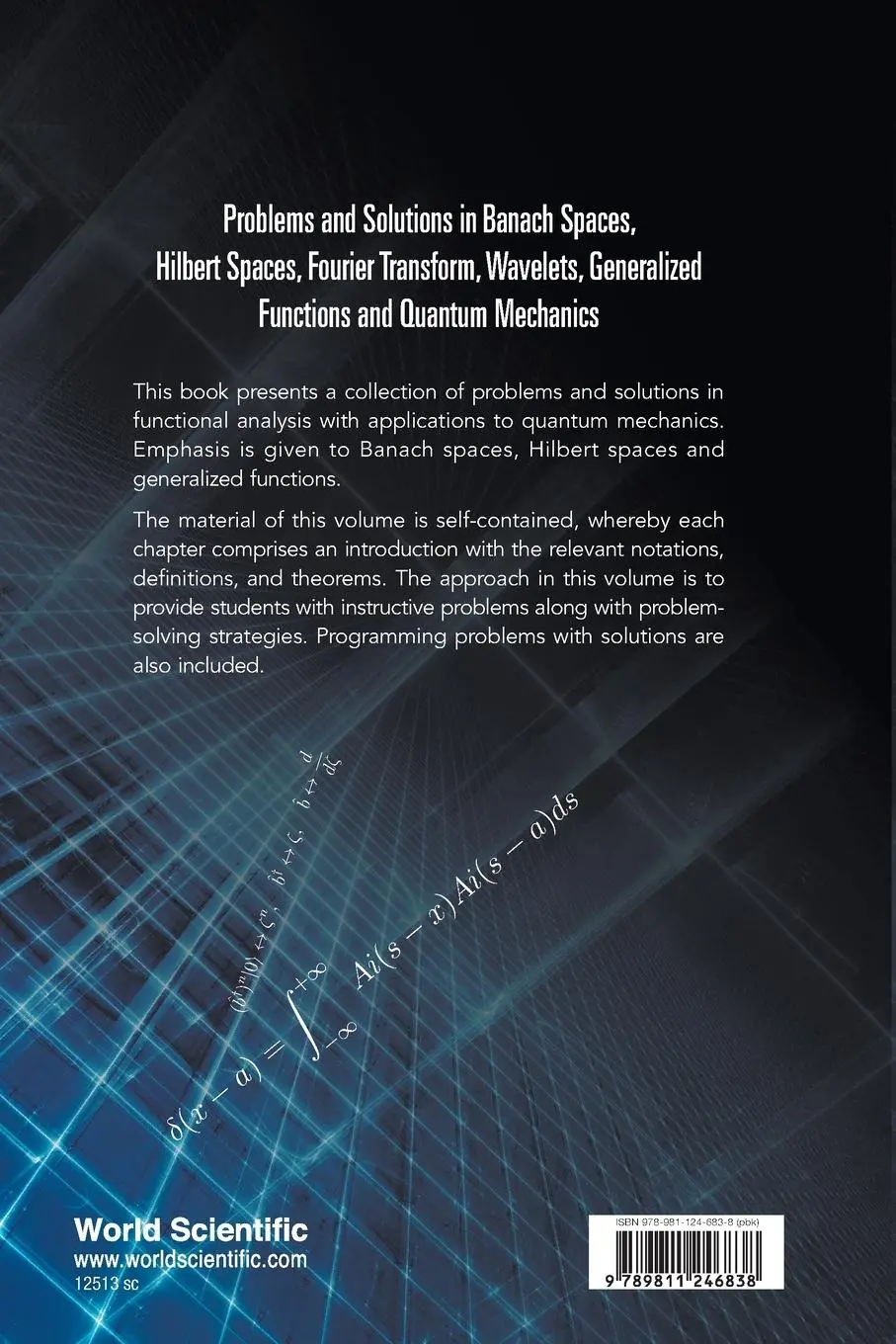 Rückseite: 9789811246838 | PROB &amp; SOL BANACH SPACES, HILBERT SPACES, FOURIER TRANSFR .. | Buch