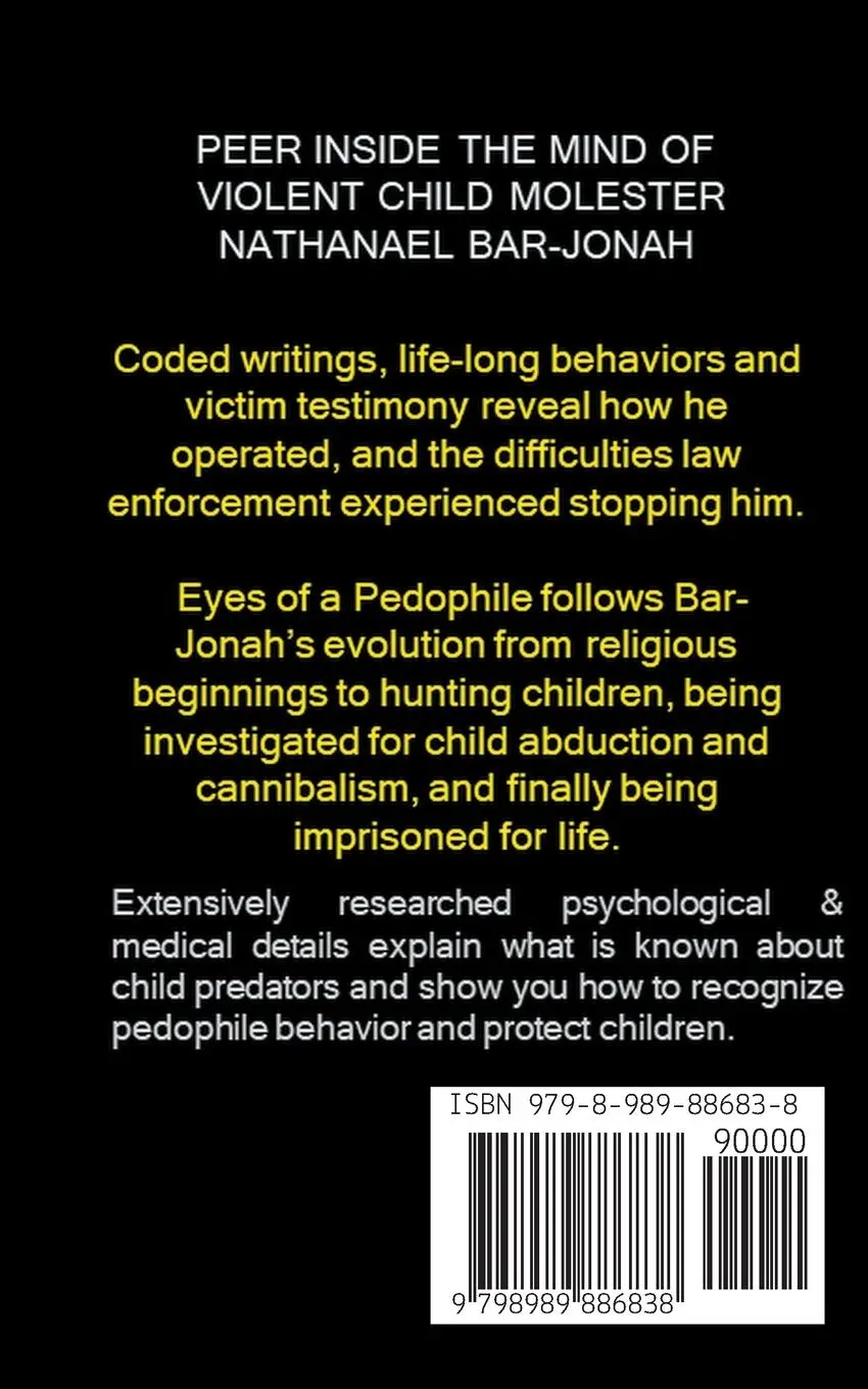 Rückseite: 9798989886838 | Eyes of a Pedophile | Betty Kuffel | Taschenbuch | Englisch | 2024