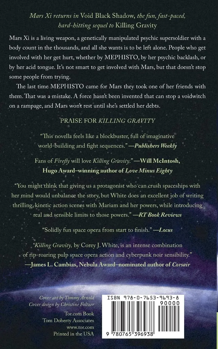 Rückseite: 9780765396938 | Void Black Shadow | Corey J White | Taschenbuch | Englisch | 2018