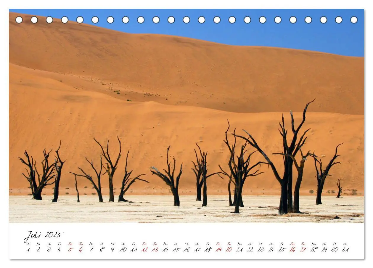 Bild: 9783435256938 | Namibia - Magie der Weite (Tischkalender 2025 DIN A5 quer),...
