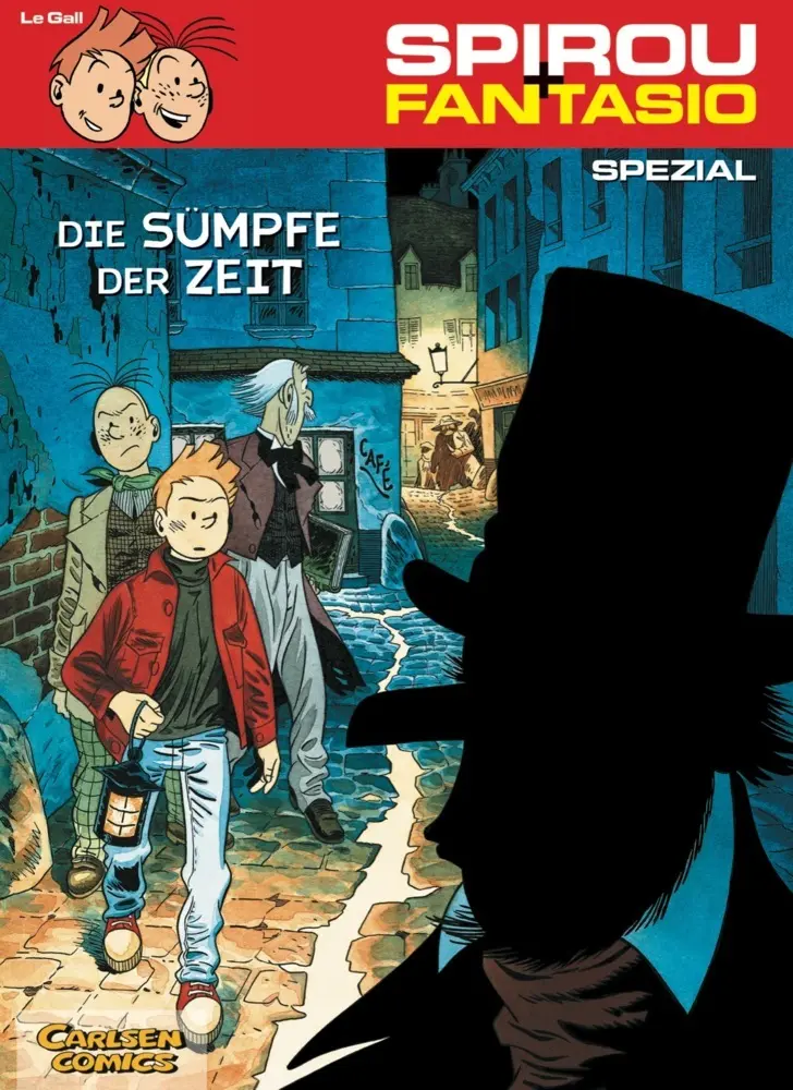Cover: 9783551776938 | Spirou und Fantasio Spezial 4: Die Sümpfe der Zeit | Frank Le Gall
