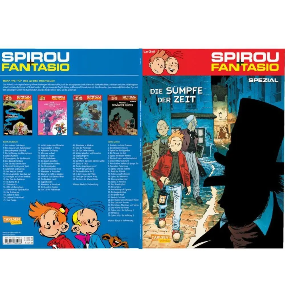 Bild: 9783551776938 | Spirou und Fantasio Spezial 4: Die Sümpfe der Zeit | Frank Le Gall