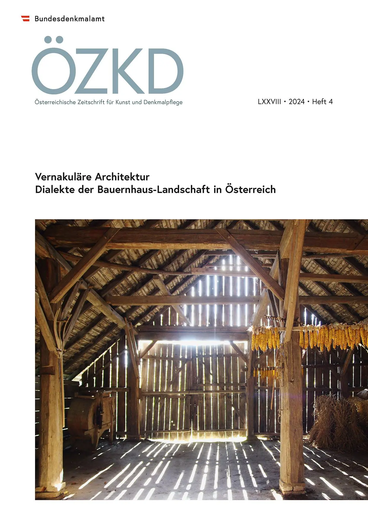 Cover: 9783700196938 | Österreichische Zeitschrift für Kunst und Denkmalpflege LXXVIII,...