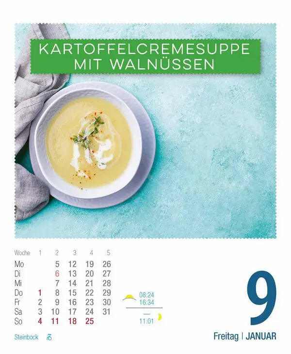 Bild: 9783731886938 | Gesund &amp; Lecker! 2026 | Verlag Korsch | Kalender | 328 S. | Deutsch
