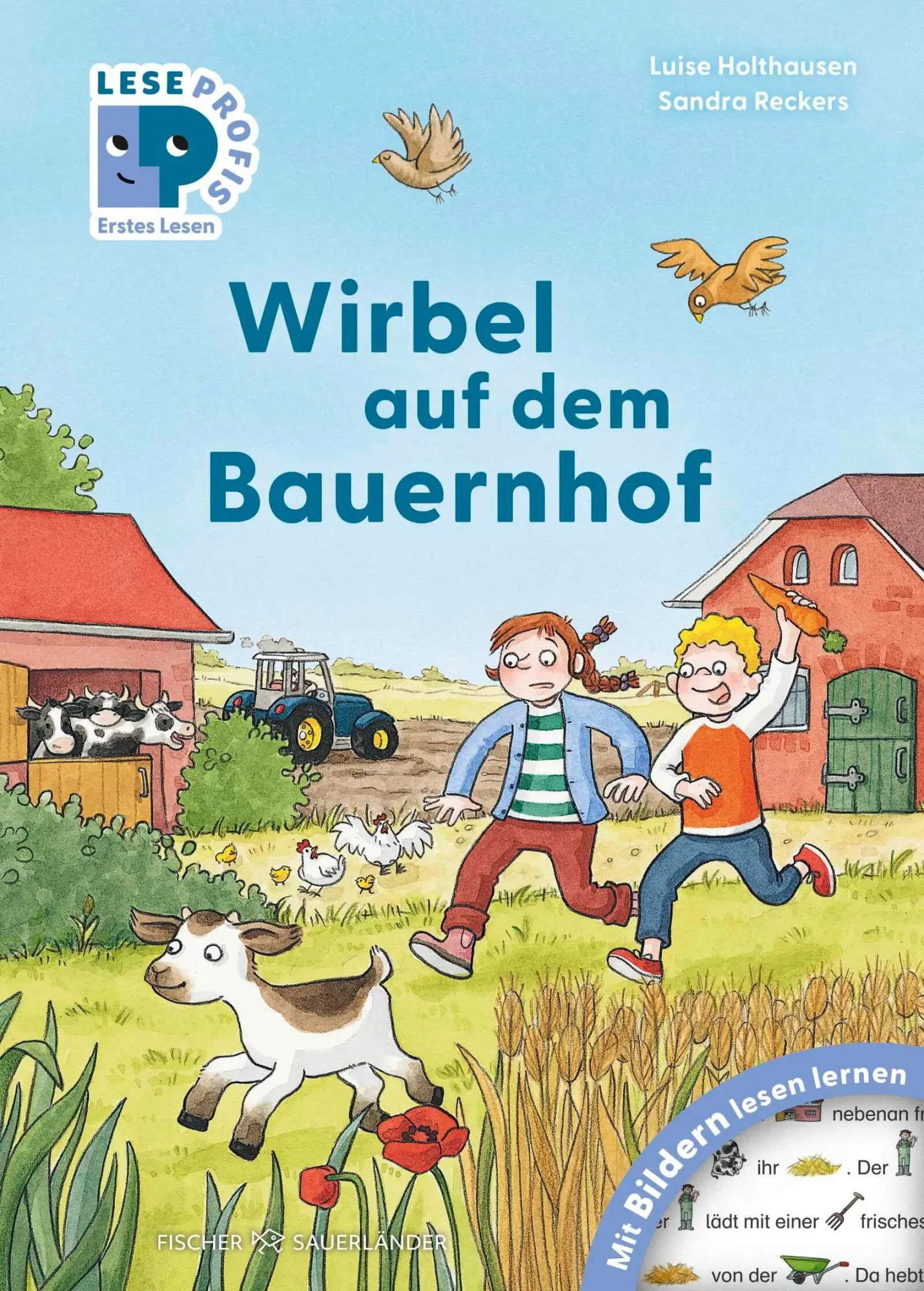 Cover: 9783737376938 | Leseprofis - Mit Bildern lesen lernen: Wirbel auf dem Bauernhof,...