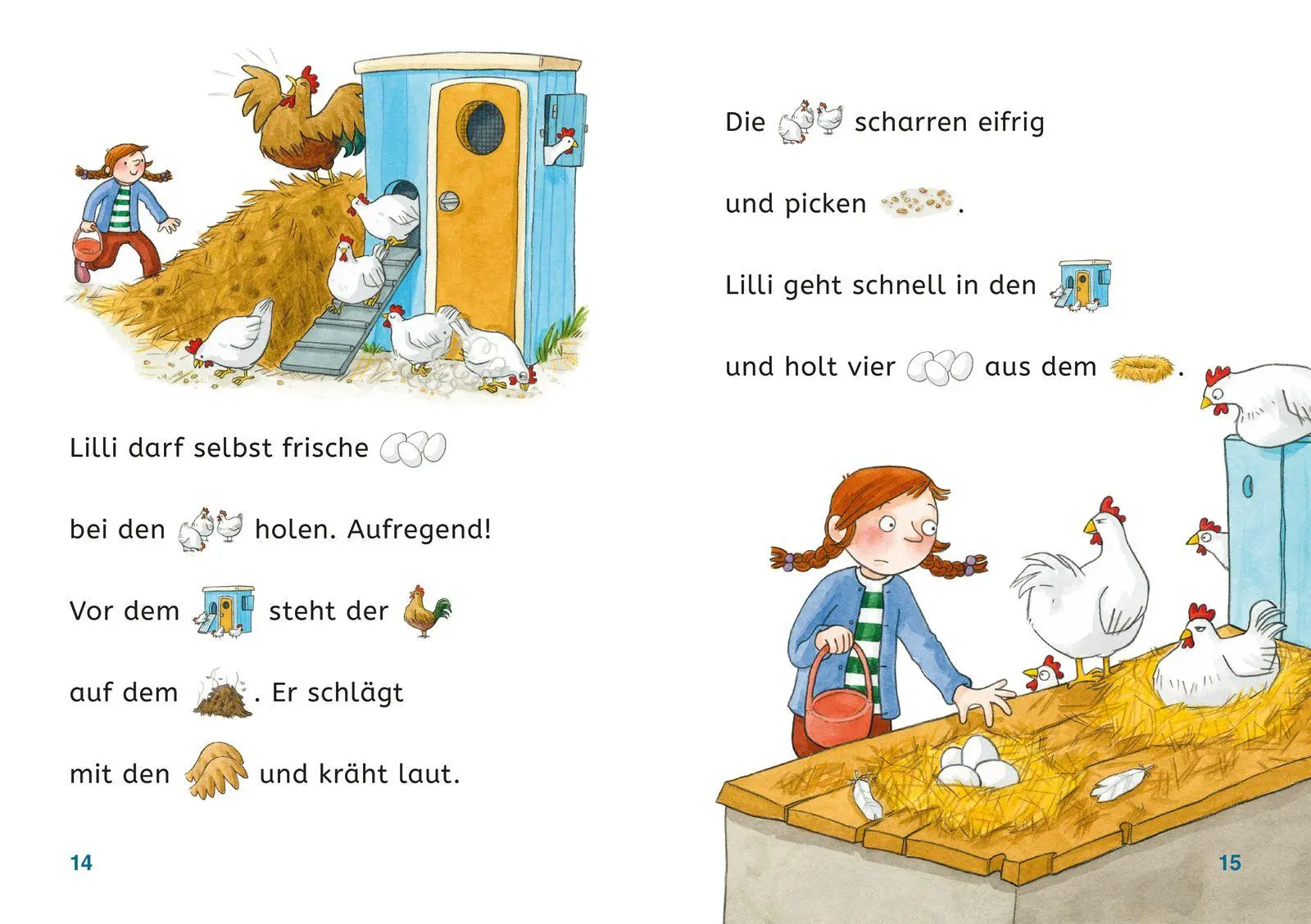 Bild: 9783737376938 | Leseprofis - Mit Bildern lesen lernen: Wirbel auf dem Bauernhof,...
