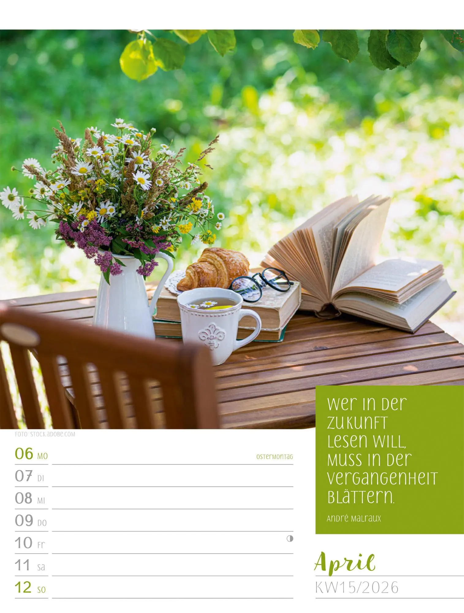 Bild: 9783838426938 | Augenblicke der Achtsamkeit - Wochenplaner Kalender 2026 | GmbH | 2026