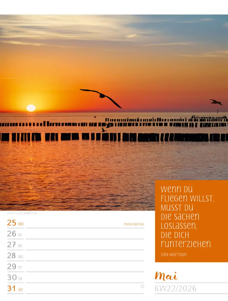 Bild: 9783838426938 | Augenblicke der Achtsamkeit Wochenplaner Kalender 2026 | GmbH | 2026
