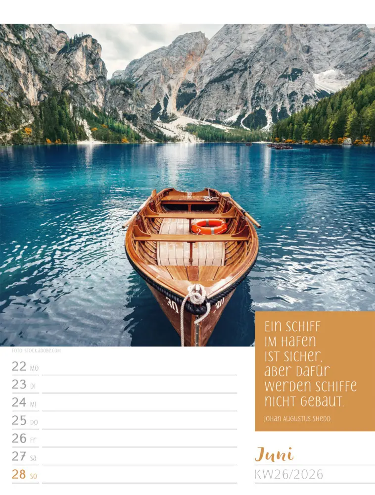 Bild: 9783838426938 | Augenblicke der Achtsamkeit Wochenplaner Kalender 2026 | GmbH | 2026