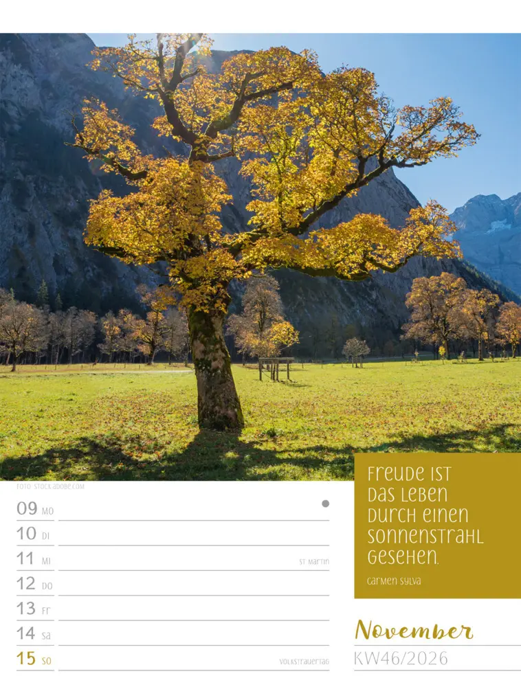 Bild: 9783838426938 | Augenblicke der Achtsamkeit Wochenplaner Kalender 2026 | GmbH | 2026