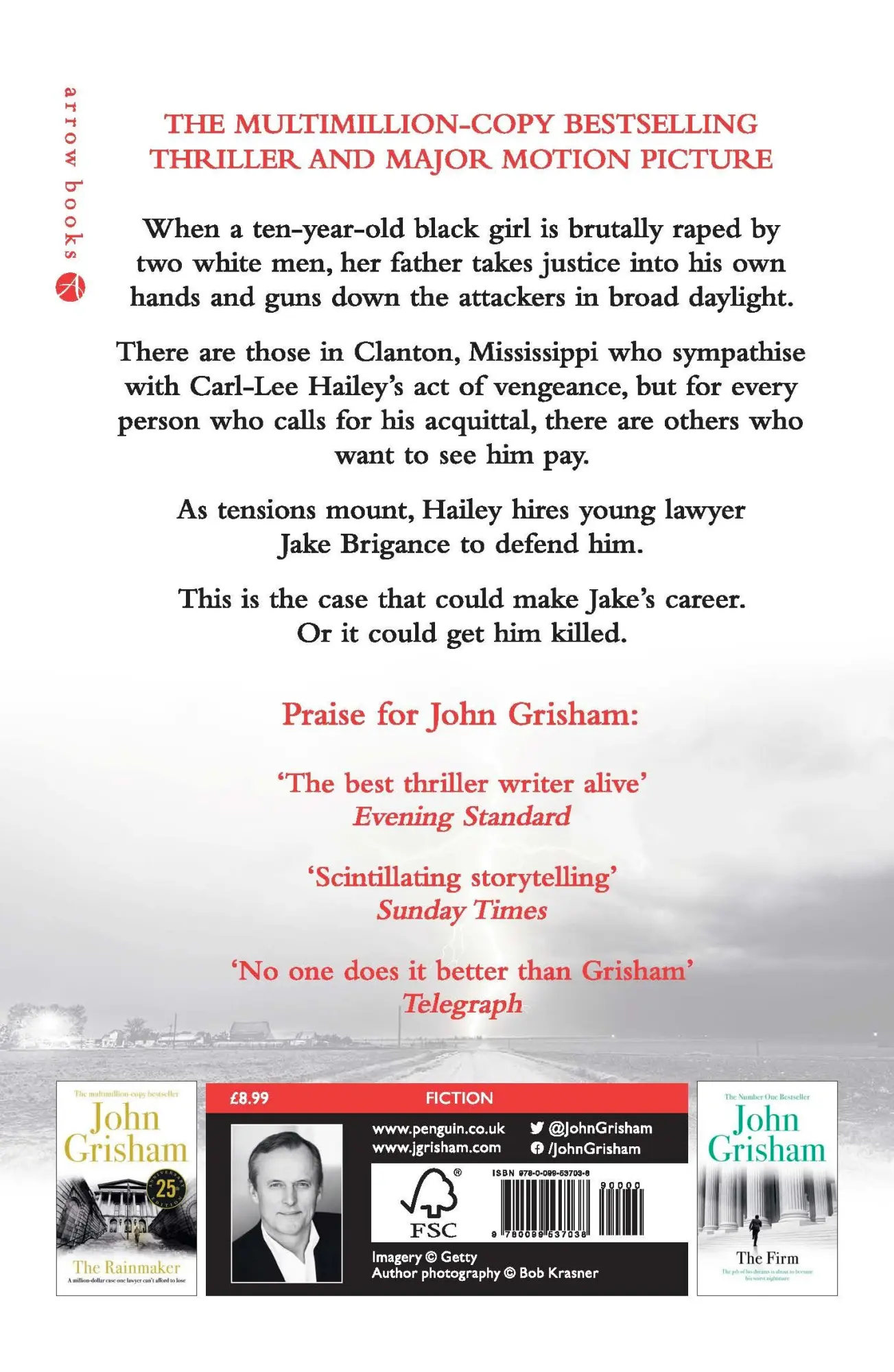 Rückseite: 9780099537038 | A Time To Kill | John Grisham | Taschenbuch | 752 S. | Englisch | 2010