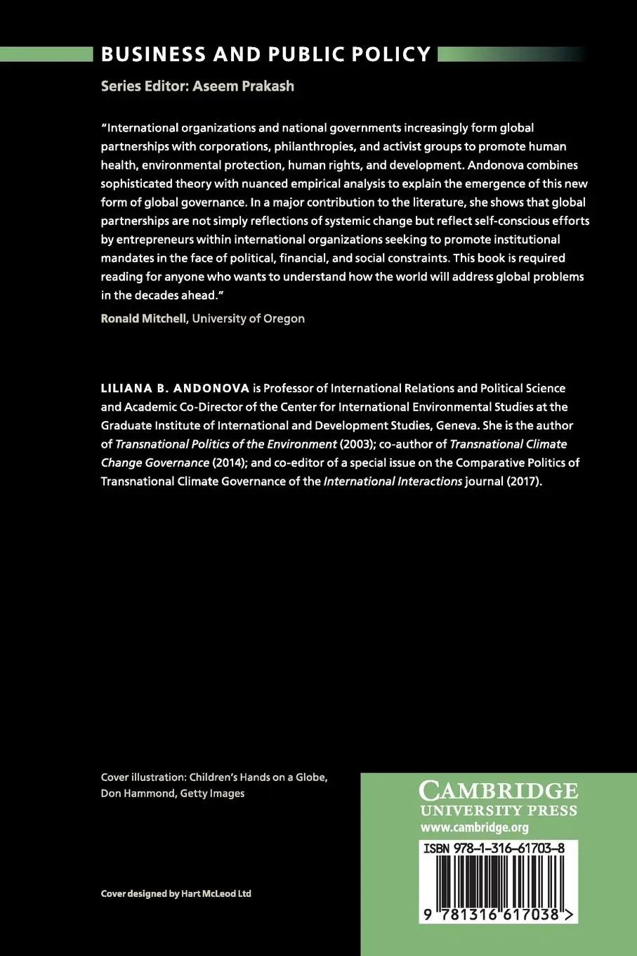 Rückseite: 9781316617038 | Governance Entrepreneurs | Liliana B. Andonova | Taschenbuch | 2019