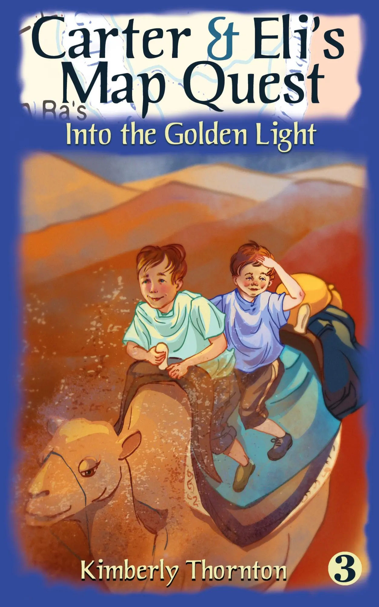 Cover: 9781777447038 | Carter &amp; Eli's Map Quest | Into the Golden Light | Kimberly Thornton